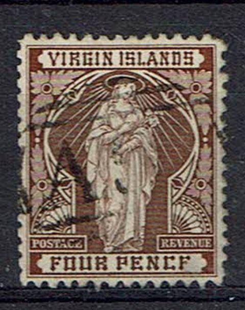 Image of Virgin Islands/British Virgin Islands SG 46a FU British Commonwealth Stamp